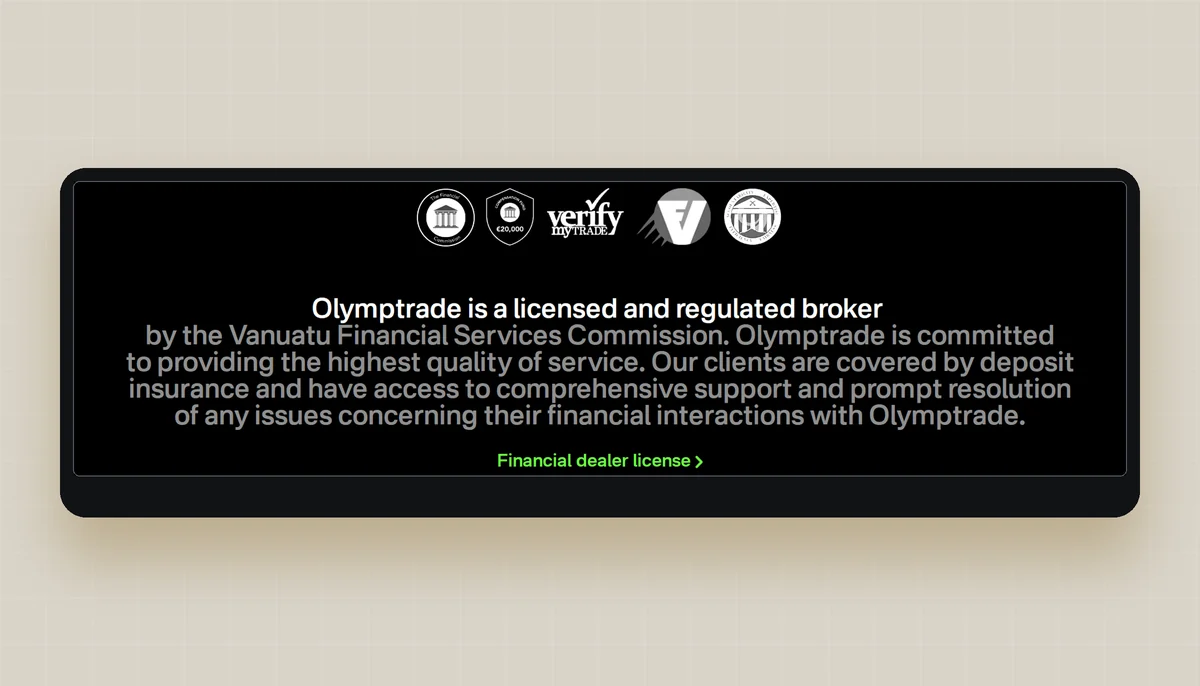 Olymptrade Regulation: What the Licence Covers